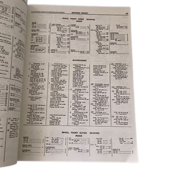 Auto Interchange Systems Booklet 1950-65 General Motors Interchange Manual Vtg.  - Picture 5 of 16